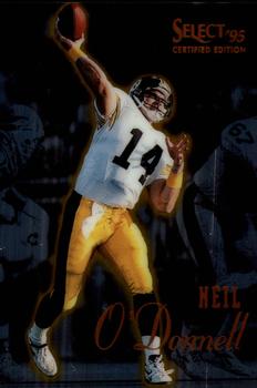 1995 Select Certified #14 Neil O'Donnell Front