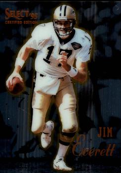 1995 Select Certified #24 Jim Everett Front