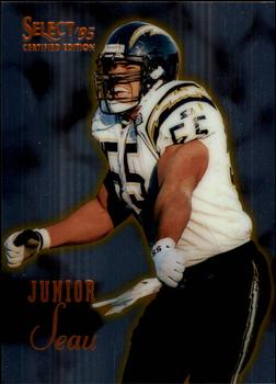 1995 Select Certified #47 Junior Seau Front