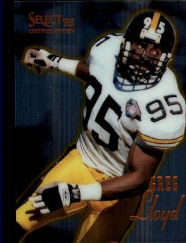 1995 Select Certified #74 Greg Lloyd Front