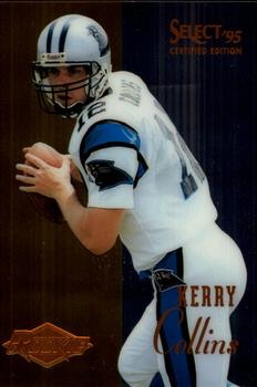 1995 Select Certified #134 Kerry Collins Front