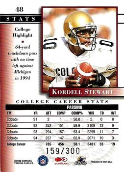 2000 Donruss Preferred - Power #48 Kordell Stewart Back