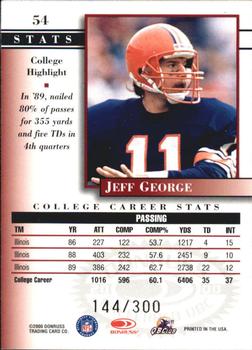 2000 Donruss Preferred - Power #54 Jeff George Back