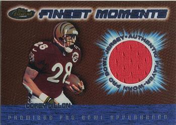2000 Finest - Finest Moments Pro Bowl Jerseys #CD-RB Corey Dillon Front