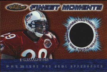 2000 Finest - Finest Moments Pro Bowl Jerseys #SM-CB Sam Madison Front