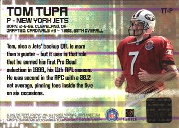 2000 Finest - Finest Moments Pro Bowl Jerseys #TT-P Tom Tupa Back