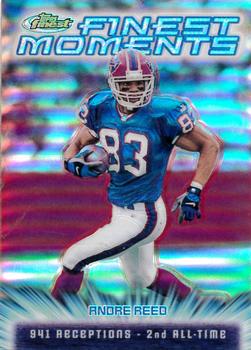 2000 Finest - Finest Moments Refractors #FM15 Andre Reed Front