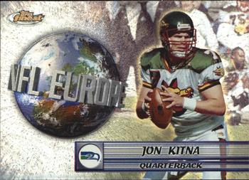 2000 Finest - NFL Europe #E10 Jon Kitna Front