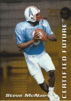 1995 Select Certified - Certified Future #2 Steve McNair Front