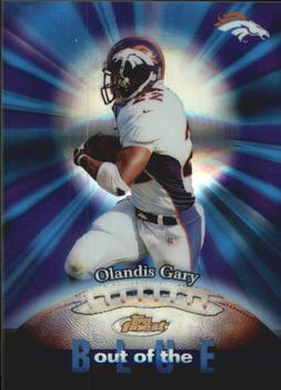 2000 Finest - Out of the Blue #B9 Olandis Gary Front