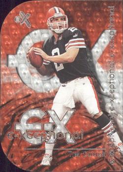 2000 Fleer E-X - E-Xceptional Red #4 XC Tim Couch Front