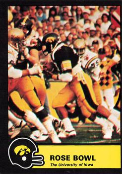 1986 Iowa Hawkeyes #NNO Rose Bowl Front