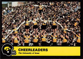 1986 Iowa Hawkeyes #NNO Cheerleaders Front