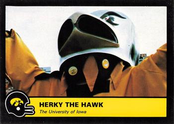 1986 Iowa Hawkeyes #NNO Herky The Hawk Front