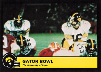 1986 Iowa Hawkeyes #NNO Gator Bowl Front