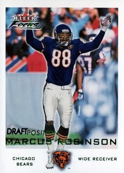 2000 Fleer Focus - Draft Position #17 Marcus Robinson Front