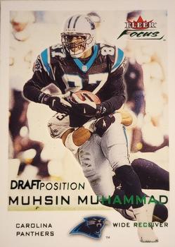 2000 Fleer Focus - Draft Position #20 Muhsin Muhammad Front