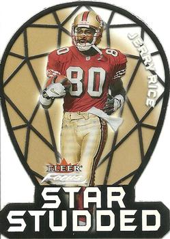 2000 Fleer Focus - Star Studded #5 SS Jerry Rice Front