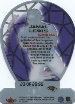 2000 Fleer Focus - Star Studded #23 SS Jamal Lewis Back