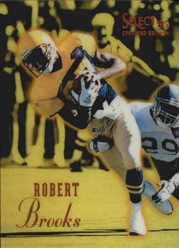 1995 Select Certified - Mirror Gold #23 Robert Brooks Front