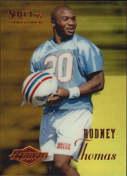 1995 Select Certified - Mirror Gold #112 Rodney Thomas Front