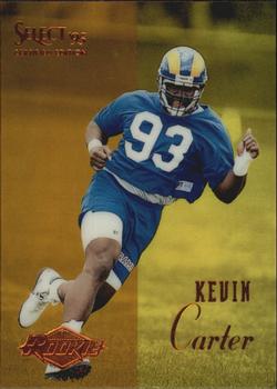 1995 Select Certified - Mirror Gold #115 Kevin Carter Front