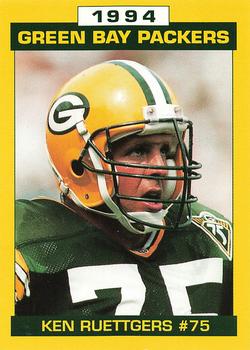 1994 Green Bay Packers Police - Copps Food Center, Manitowoc Police Department #3 Ken Ruettgers Front