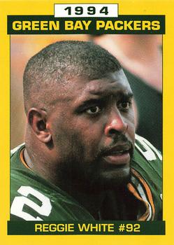 1994 Green Bay Packers Police - Copps Food Center, Manitowoc Police Department #4 Reggie White Front