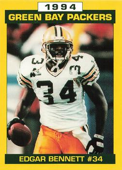1994 Green Bay Packers Police - Copps Food Center, Manitowoc Police Department #5 Edgar Bennett Front