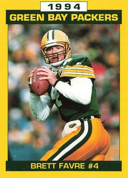1994 Green Bay Packers Police - Copps Food Center, Manitowoc Police Department #7 Brett Favre Front