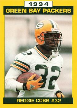 1994 Green Bay Packers Police - Copps Food Center, Manitowoc Police Department #10 Reggie Cobb Front
