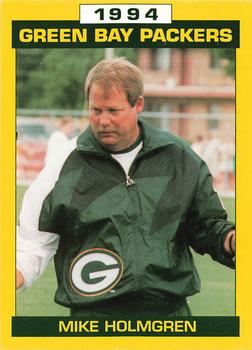 1994 Green Bay Packers Police - Copps Food Center, Manitowoc Police Department #13 Mike Holmgren Front
