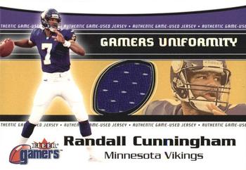 2000 Fleer Gamers - Uniformity #NNO Randall Cunningham Front