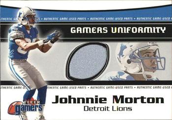 2000 Fleer Gamers - Uniformity #NNO Johnnie Morton Front