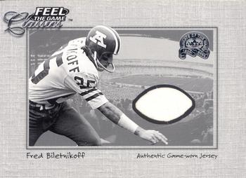 2000 Fleer Greats of the Game - Feel The Game Classics #NNO Fred Biletnikoff Front