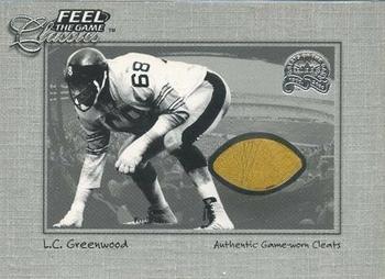 2000 Fleer Greats of the Game - Feel The Game Classics #NNO L.C. Greenwood Front