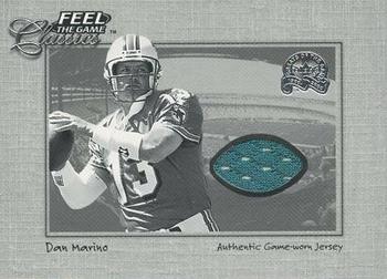 2000 Fleer Greats of the Game - Feel The Game Classics #NNO Dan Marino Front