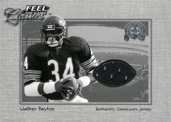 2000 Fleer Greats of the Game - Feel The Game Classics #NNO Walter Payton Front
