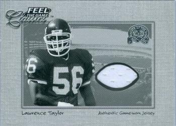 2000 Fleer Greats of the Game - Feel The Game Classics #NNO Lawrence Taylor Front