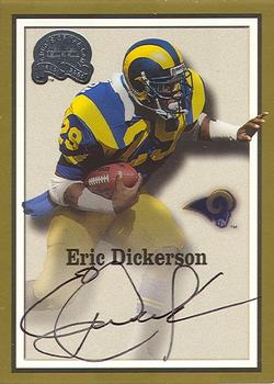 2000 Fleer Greats of the Game - Gold Border Autographs #NNO Eric Dickerson Front