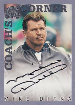 2000 Fleer Greats of the Game - Gold Border Autographs #NNO Mike Ditka Front