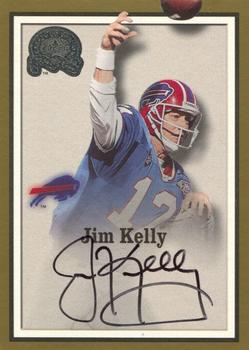 2000 Fleer Greats of the Game - Gold Border Autographs #NNO Jim Kelly Front
