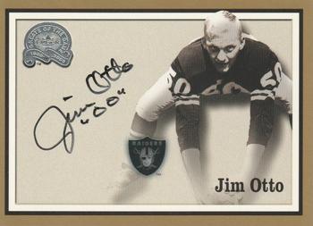 2000 Fleer Greats of the Game - Gold Border Autographs #NNO Jim Otto Front