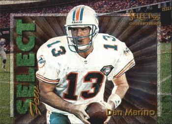 1995 Select Certified - Select Few #1 Dan Marino Front