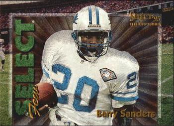 1995 Select Certified - Select Few #4 Barry Sanders Front