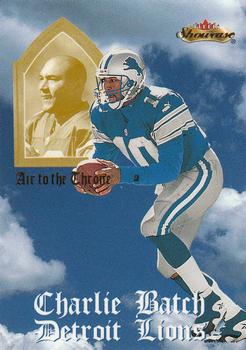 2000 Fleer Showcase - Air to the Throne #2 AT Charlie Batch Front