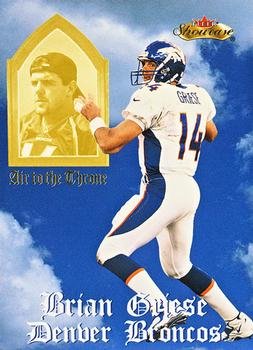 2000 Fleer Showcase - Air to the Throne #4 AT Brian Griese Front