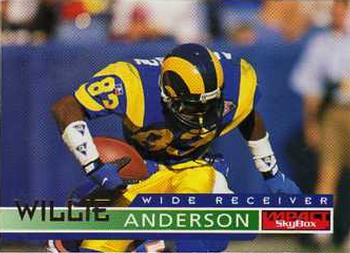 1995 SkyBox Impact #119 Willie Anderson Front