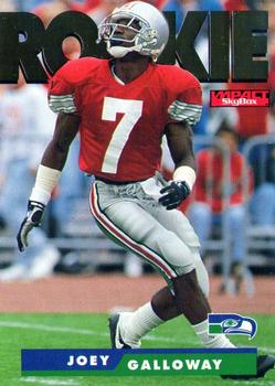 1995 SkyBox Impact #176 Joey Galloway Front