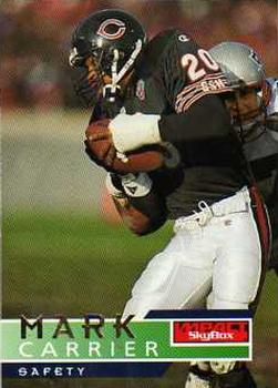 1995 SkyBox Impact #19 Mark Carrier Front